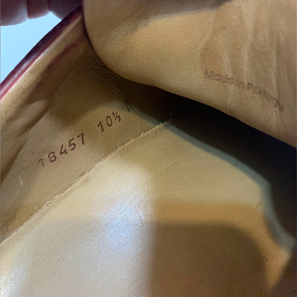 10.5 / Magnanni leather sneakers - Picture 6 of 6
